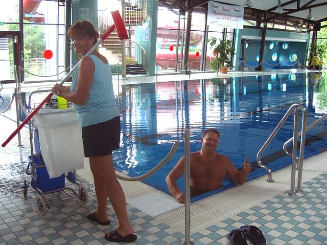 Alles wieder blitzsauber (Foto: Badehaus)