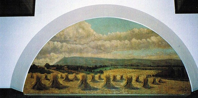 Blick &uuml;ber die Goldene Aue zum Kyffh&auml;user (Foto: Archiv Kneffel)