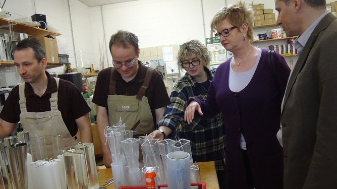 Besuch in der Lebenshilfe-Werkstatt (Foto: CDU)