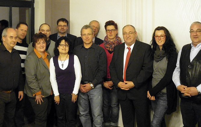 Der neue Vorstand (Foto: CDU)