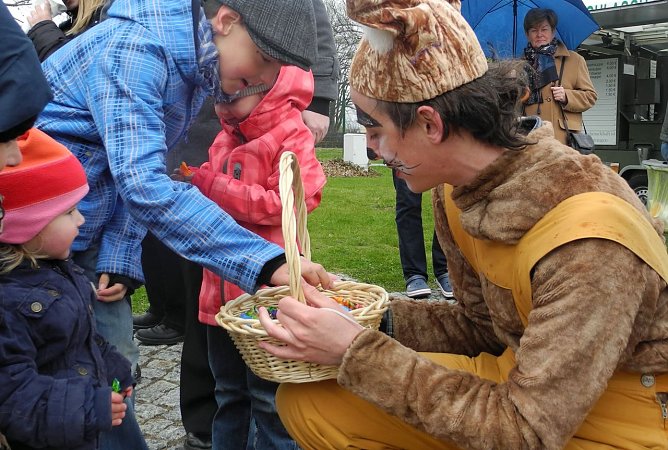 Winter-Osterhase (Foto: Stadtverwaltung Nordhausen)
