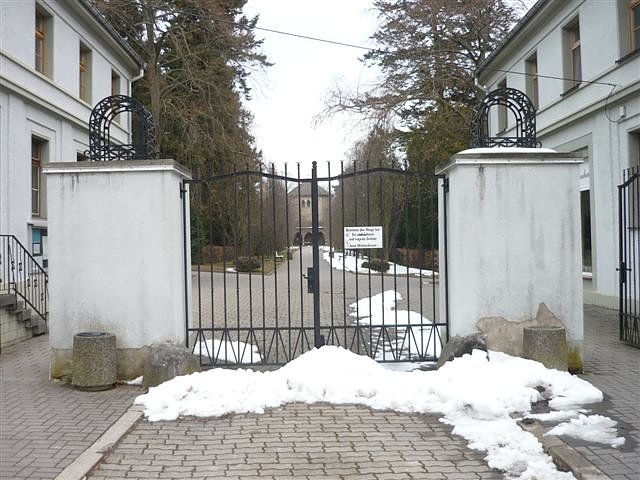 Schmiedeeisernes Tor am Haupteingang (Foto: Stadtverwaltung Nordhausen)