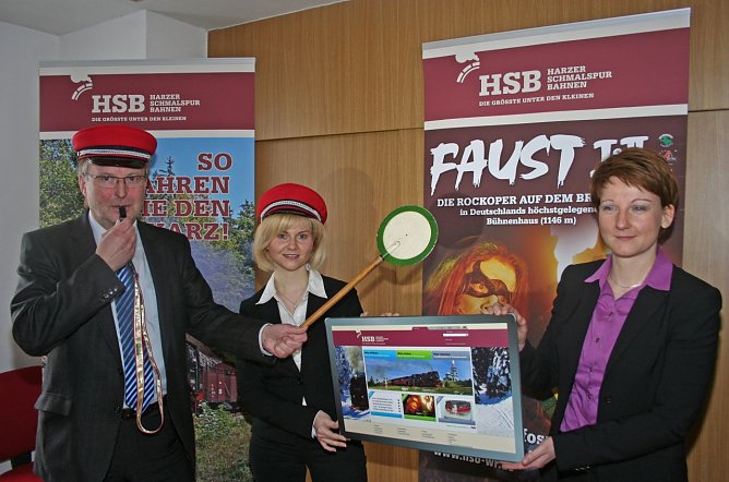 Startschuss f&uuml;r die neue Homepage (Foto: HSB)