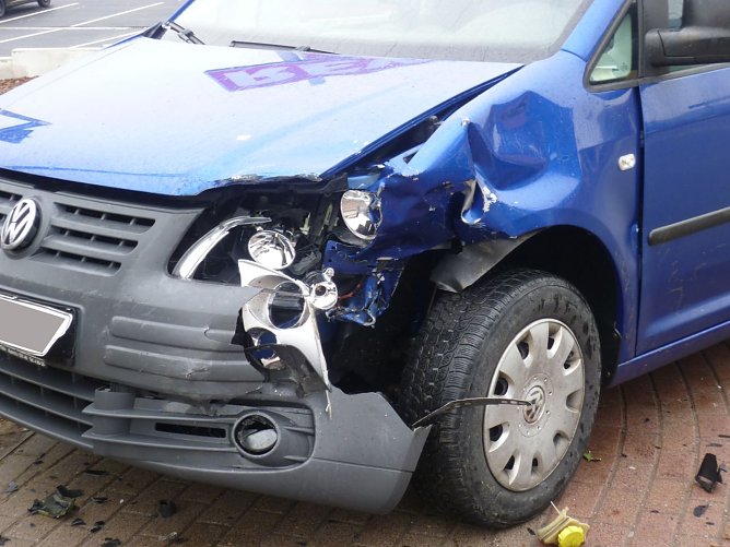 Unfall in Sollstedt (Foto: LPI) Unfall in Sollstedt (Foto: LPI)