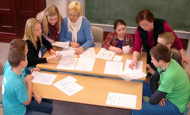 Mathe macht Spa&szlig; (Foto: Heike Roeder)