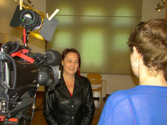 Aufzeichnung (Foto: J. Seifert) Aufzeichnung (Foto: J. Seifert)