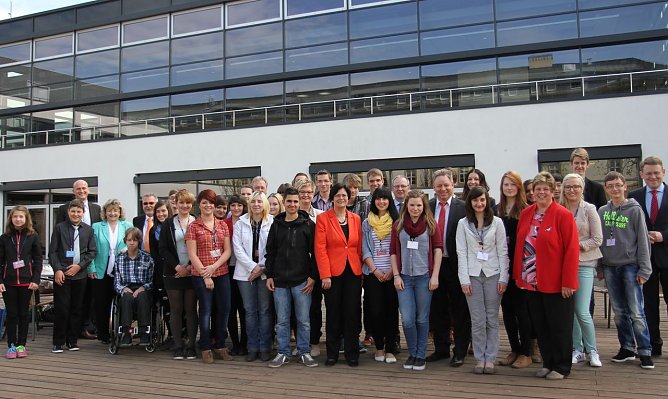 Zu Gast im Thüringer Landtag (Foto: privat) Zu Gast im Thüringer Landtag (Foto: privat)