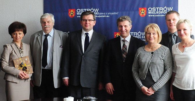 Delegation in Ostrow (Foto: Stadtverwaltung Nordhausen)