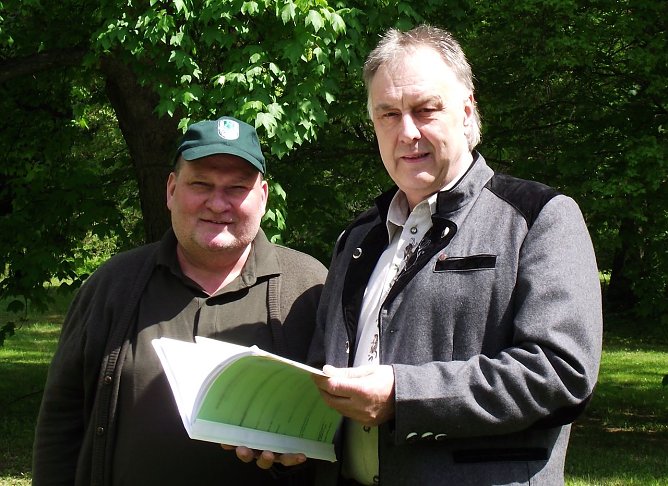 Luchs-Beauftragter (Foto: K. Frank) Luchs-Beauftragter (Foto: K. Frank)