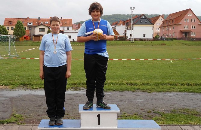 Pascal Jahn und Jannis Hoidn (Foto: SV Gl&uuml;ckauf Bleicherode)