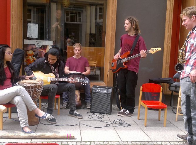 Musik und Flair in der Kurzen Meile (Foto: privat)