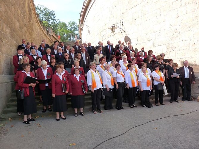 Singen zum Th&uuml;ringentag (Foto: Karl-Heinz Herrmann)