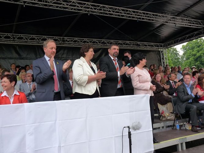 Gro&szlig;er Festumzug zum Th&uuml;ringentag (Foto: Karl-Heinz Herrmann)