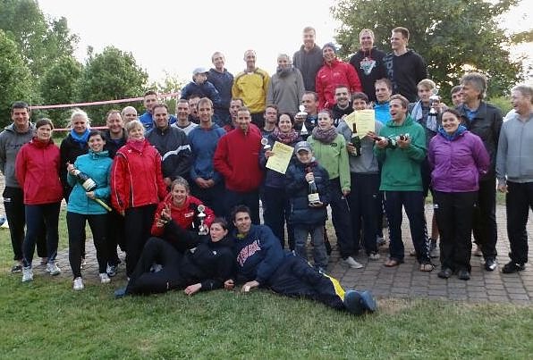 Volleyball-Spa&szlig; am Kiesteich (Foto: privat)