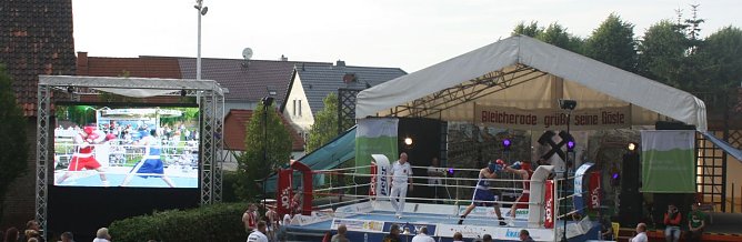 Boxen in Bleicherode (Foto: P. Grabe)