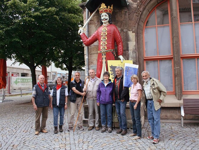Staffelstab &uuml;bergeben (Foto: K. Adam)