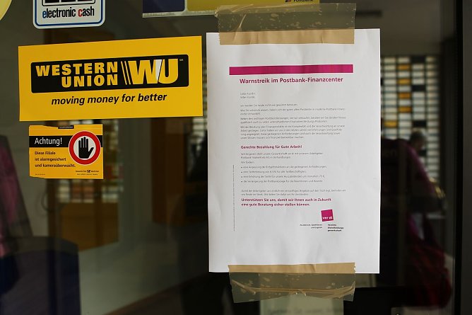 Heute wird gewarnstreikt (Foto: nnz)