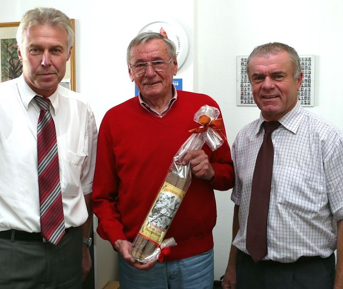 Drei gute Freunde in Nordhausen (Foto: nnz)