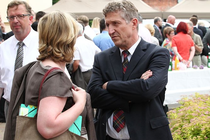 Zeh gestern im Gespräch mit Inge Klaan (Foto: nnz) Zeh gestern im Gespräch mit Inge Klaan (Foto: nnz)