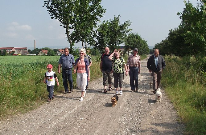 Auf Schusters Rappen (Foto: privat)