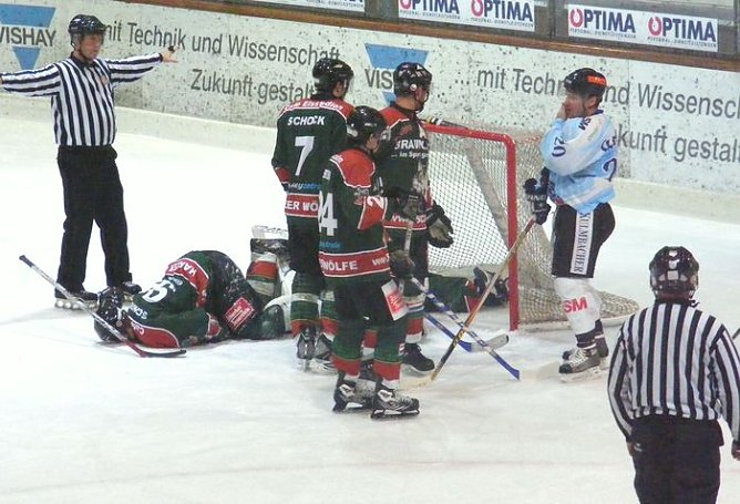 Selb gegen Braunlage (Foto: Koch) Selb gegen Braunlage (Foto: Koch)