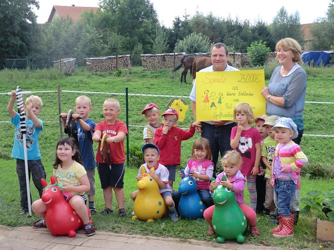 Freude bei den kleinen Entdeckern (Foto: privat)