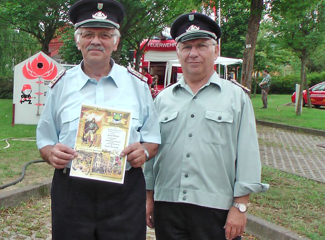 Ausw&auml;rts geehrt (Foto: Karl-Heinz Herrmann)