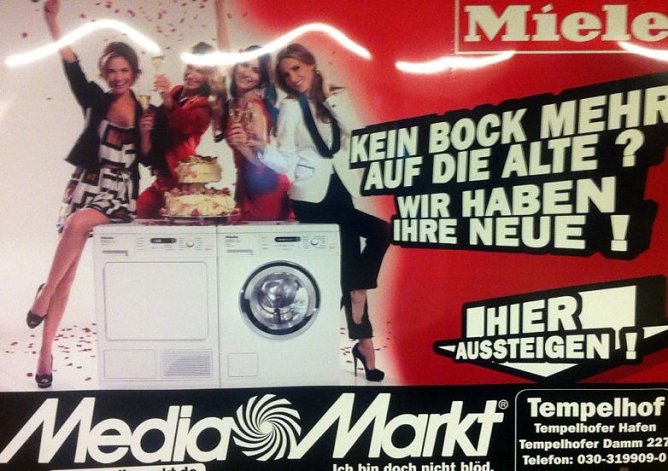 Sexistische Werbung in Berlin (Foto: privat)