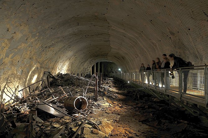 F&uuml;hrungen zum Tag des offenen Denkmals (Foto: KZ-Gedenkst&auml;tte Mittelbau-Dora)