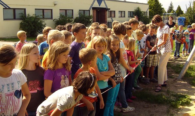 Spielplatz "eingenommen" (Foto: privat)