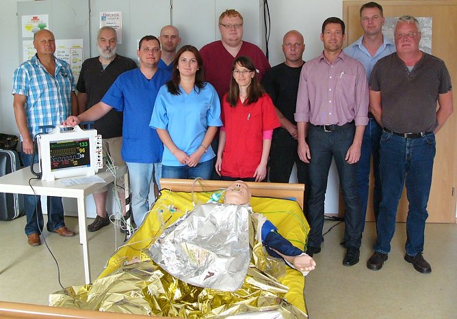 Trainiert (Foto: DRK)