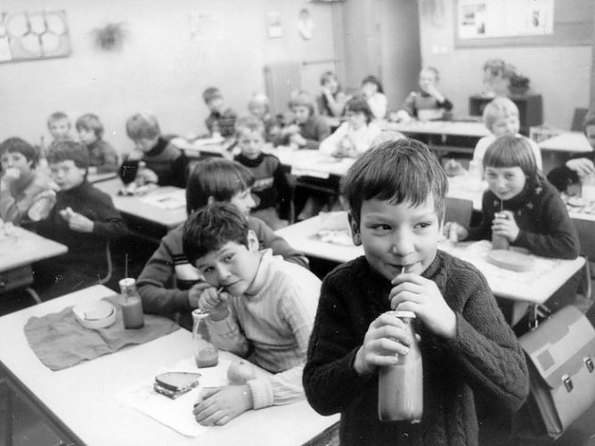 Die Milchtrinker (Foto: H.P. Wolff) Die Milchtrinker (Foto: H.P. Wolff)