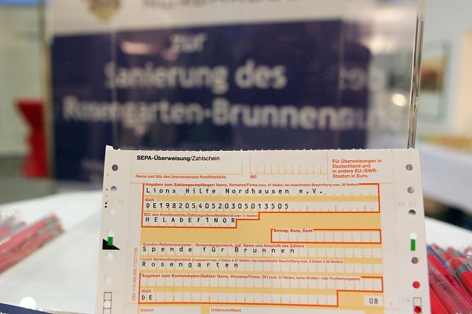 Spendenbos (Foto: nnz) Spendenbos (Foto: nnz)