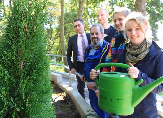B&auml;ume gepflanzt (Foto: S. Spehr)