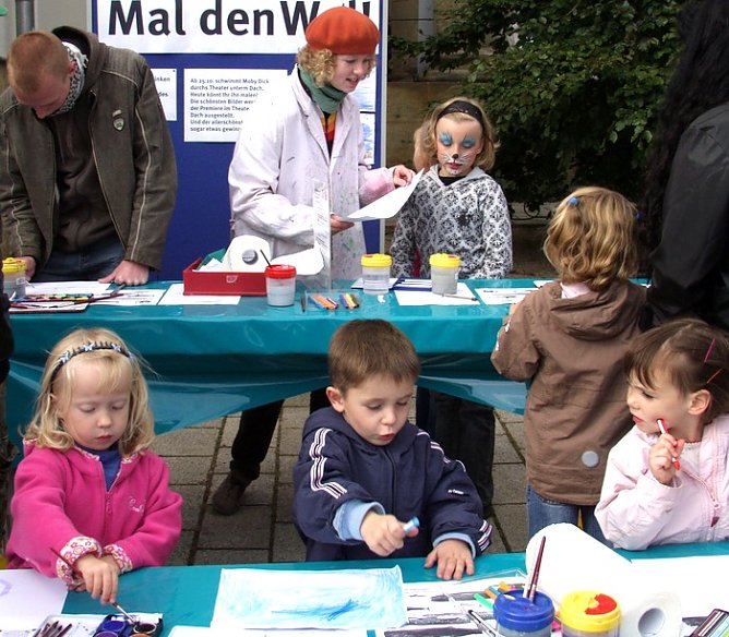 Den Wal gemalt  (Foto: K&uuml;hn)