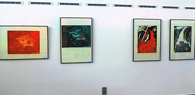 Ausstellung in der Kreissparkasse (Foto: Archiv Kneffel)