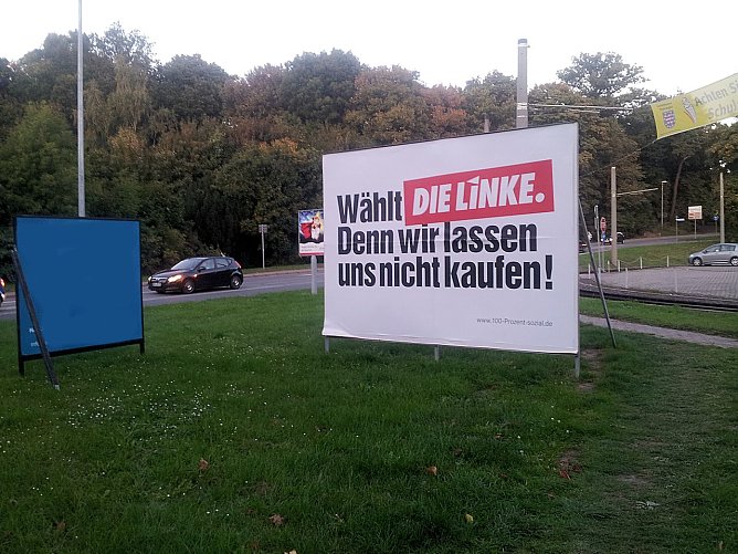 Immer noch nicht entfernt (Foto: Peter Blei) Immer noch nicht entfernt (Foto: Peter Blei)