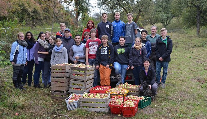 Gepflegt und geerntet (Foto: privat) Gepflegt und geerntet (Foto: privat)