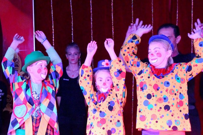 Zirkus-Finale zum Geburtstag (Foto: privat)