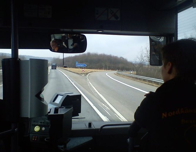 Busfahrt nach Velbert (Foto: Sandra Arm) Busfahrt nach Velbert (Foto: Sandra Arm)