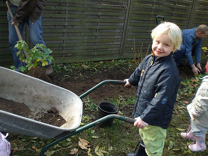 Flei&szlig;ge Arbeiter (Foto: Kita)