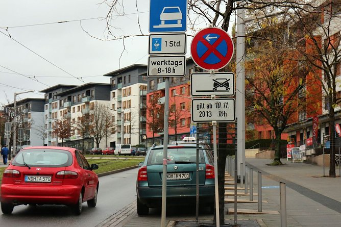 Zu spät aufgestellt? (Foto: nnz) Zu spät aufgestellt? (Foto: nnz)