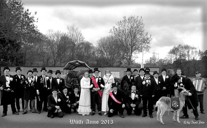 Dank der Kirmesburschen (Foto: Berti Voigt) Dank der Kirmesburschen (Foto: Berti Voigt)