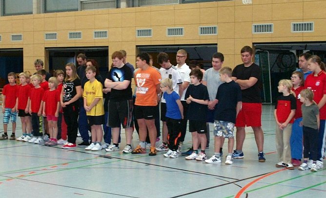 Sportlicher Feuerwehrnachwuchs (Foto: A. Liesegang)