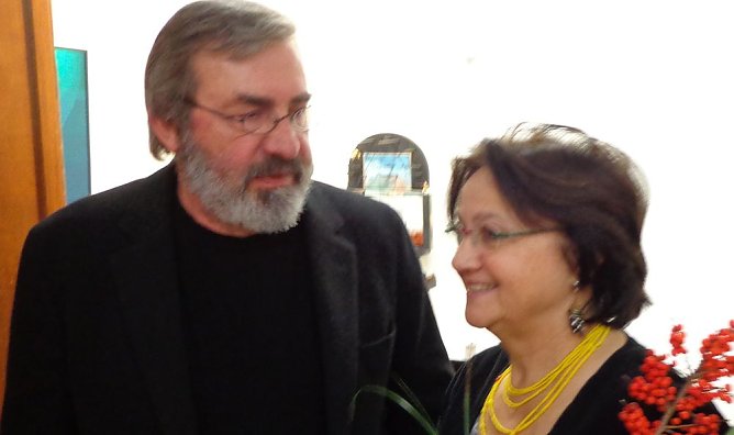 Die beiden Künstler (Foto: Hans-Georg Backhaus) Die beiden Künstler (Foto: Hans-Georg Backhaus)