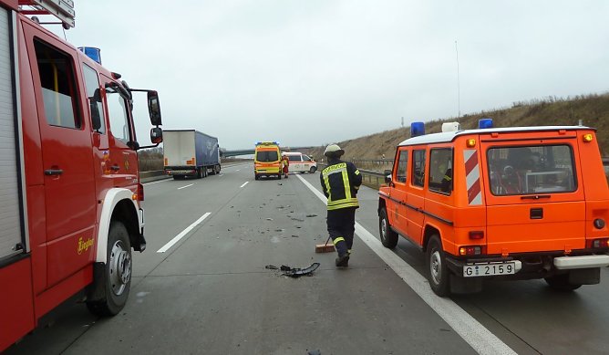 Unfall auf der Autobahn (Foto: API) Unfall auf der Autobahn (Foto: API)