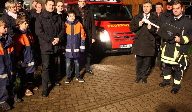 MTW übergeben (Foto: P. Grabe|Stadtverwaltung Nordhausen) MTW übergeben (Foto: P. Grabe|Stadtverwaltung Nordhausen)