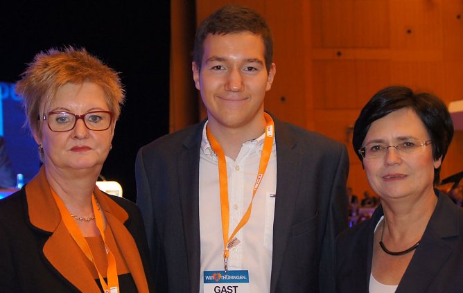 Groß, Reinhardt, Lieberknecht (Foto: CDU) Groß, Reinhardt, Lieberknecht (Foto: CDU)