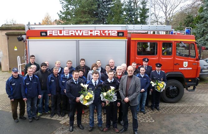 Wehrleitung gewählt (Foto: R. Willerbach) Wehrleitung gewählt (Foto: R. Willerbach)