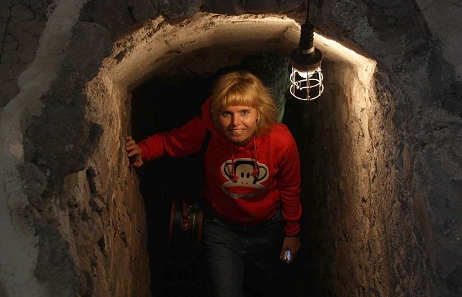 Besuch im Keller (Foto: privat)